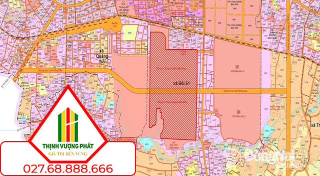 Khu đất có diện tích hơn 350 hécta tại huyện Trảng Bom có trong kế hoạch đấu giá năm 2024.