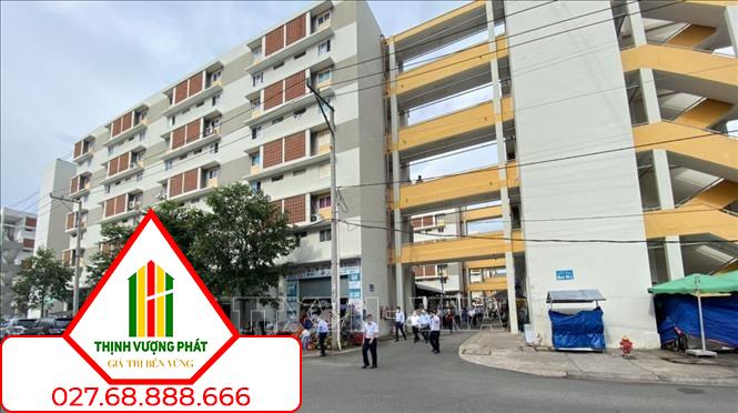 Một khu Nhà ở xã hội tại tỉnh Bình Dương. Ảnh: Huyền Trang-TTXVN 