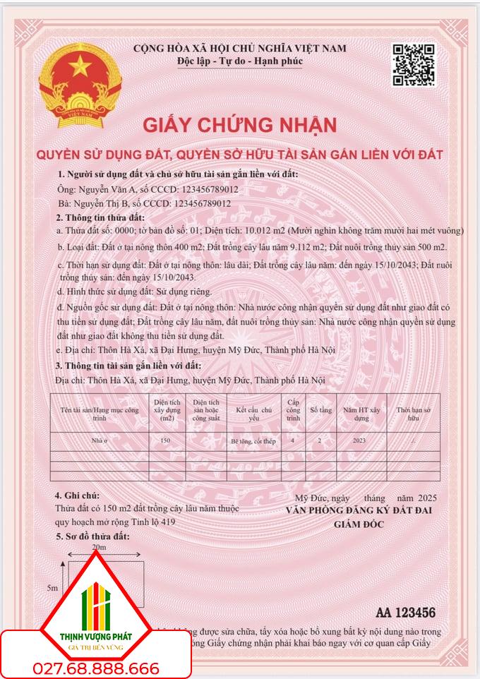 Sẽ có 4 trường hợp không được cấp sổ đỏ, sổ hồng theo Luật Đất đai 2024. Ảnh: Internet