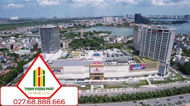 Lotte Mall Tây Hồ là tổ hợp trung tâm thương mại lớn nhất ở Việt Nam của Tập đoàn Lotte. Ảnh: Lotte.