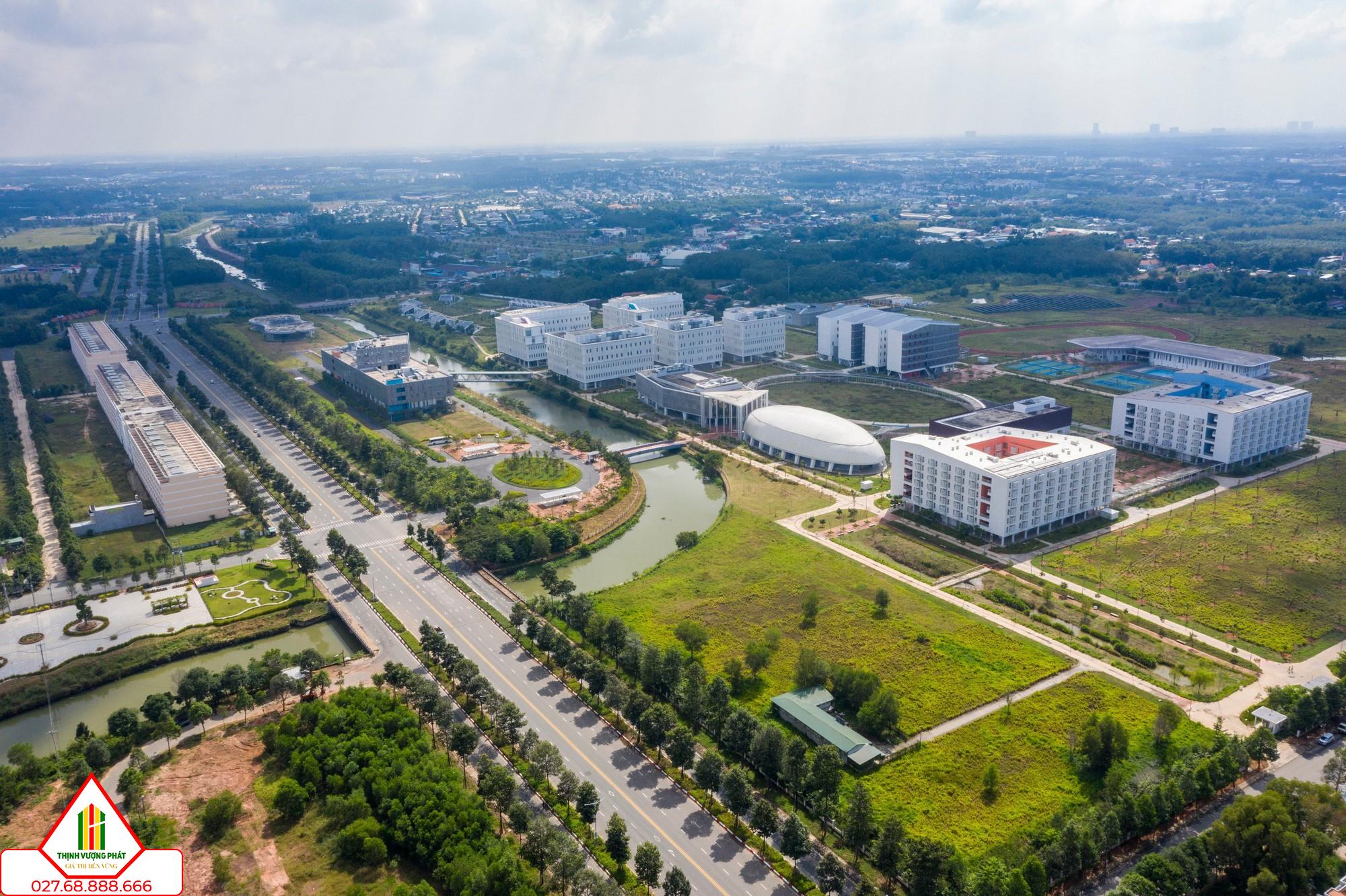 Đường Vành đai 4 đoạn qua phường Thới Hòa, TP Bến Cát, tỉnh Bình Dương