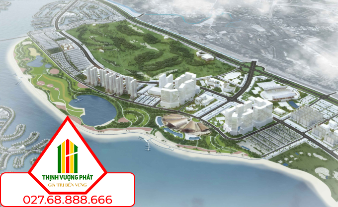 Phối cảnh khu đô thị lấn biển Cần Giờ. Ảnh: UBND huyện Cần Giờ