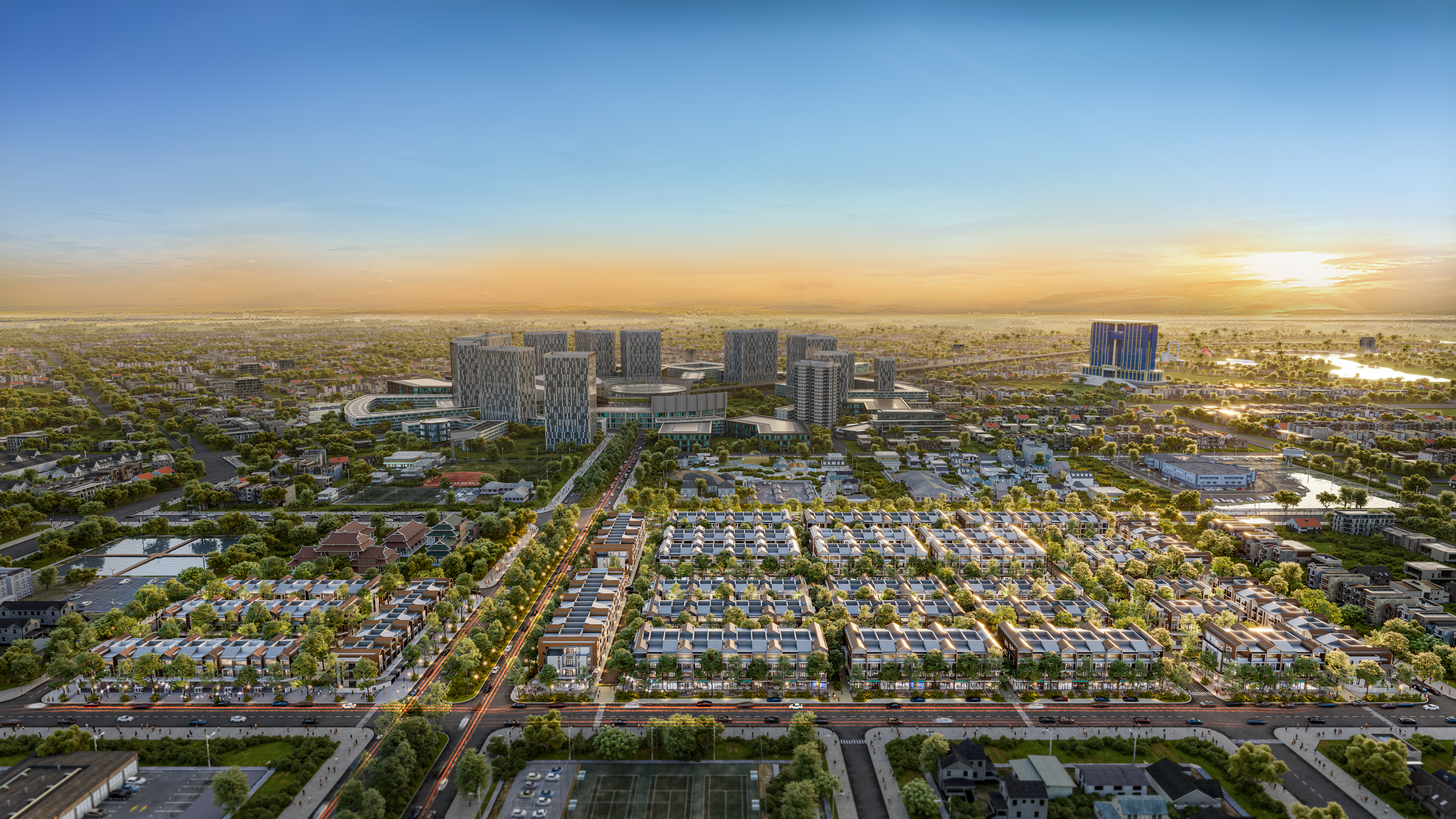 Được chọn làm nơi quy hoạch xây dựng "WTC" là một trong những bảo chứng cho tiềm năng bất động sản Bình Dương.