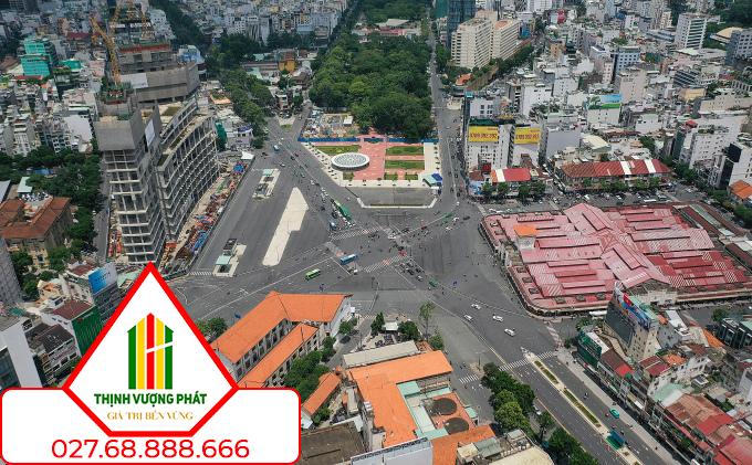 Một góc trung tâm TP HCM. Ảnh: Quỳnh Trần