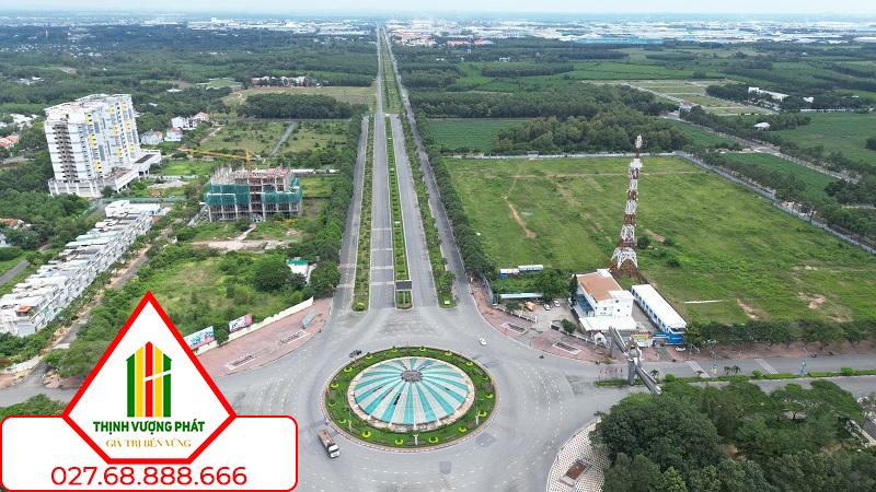 Tuyến đường 25B đoạn qua trung tâm Nhơn Trạch