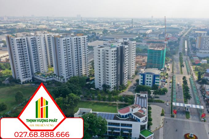 Một chung cư tại TP Thuận An, Bình Dương. Ảnh: Quỳnh Trần