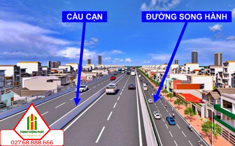 Phối cảnh đường trên cao 4 làn xe trên Quốc lộ 13. Ảnh: Sở Giao thông Công chánh TPHCM